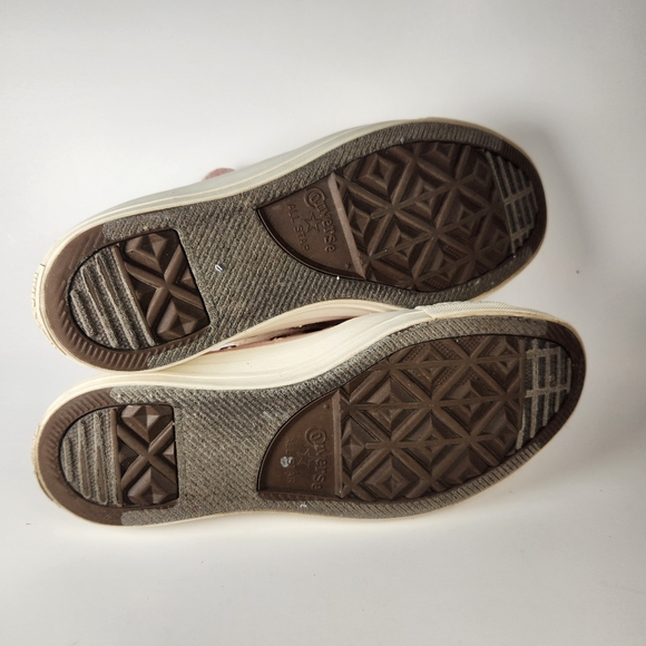 CONVERSE Women's Chuck Taylor Sneaker Size 8 Pink 561664F All Star NO LACES - Picture 6 of 11